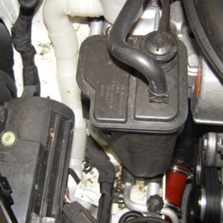 <p>Excess crankcase pressure is vented from the crankcase through the PCV system