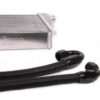 this oil cooler has been specifically designed to fit perfectly in the Fiats OEM intercoolers location