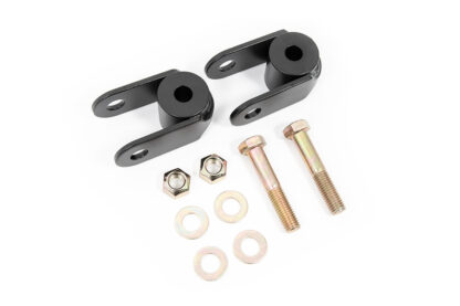 <li>Heavy duty welded steel construction and includes new shock mounting hardware</li>