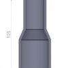 <p><u><strong>102-89mm Straight Reducer Silicone Hose</strong></u></p>