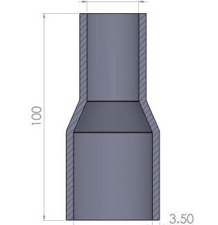 <p><u><strong>22-16mm Straight Reducer Silicone Hose</strong></u></p>