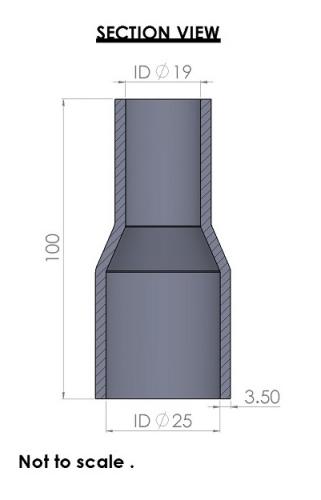 &lt;li&gt;Large&nbsp;diameter: 25mm (1&quot;).&lt;/li&gt;