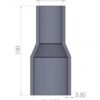 &lt;li&gt;Large&nbsp;diameter: 28mm (1 1/8&quot;).&lt;/li&gt;