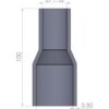 <p><u><strong>35-32mm Straight Reducer Silicone Hose</strong></u></p>