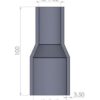 <p><u><strong>45-32mm Straight Reducer Silicone Hose</strong></u></p>
