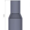 &lt;p&gt;&lt;u&gt;&lt;strong&gt;51-38mm Straight Reducer Silicone Hose&lt;/strong&gt;&lt;/u&gt;&lt;/p&gt;