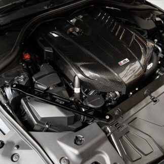 <p>Forge motorsport are proud to present our solid billet strut braces for the superb Toyota Supra A90. Made in Great Britain and machined from 6082 Alloy