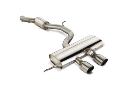 &lt;p&gt;Scorpion Exhausts excellent cat back exhaust system for the VW Mk6 Golf R. Constructed with 76mm aircraft quality stainless steel. This version omits the centre silencer to enhance the tone and aid performance.&lt;/p&gt;