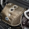 CLA&nbsp; AMG &nbsp;stock turbo chargers. This turbo blanket is designed&nbsp;to&nbsp;isolate the radiant heat produced by the turbocharger by further insulating the OE heat shield