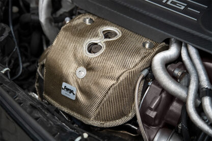 CLA&nbsp; AMG &nbsp;stock turbo chargers. This turbo blanket is designed&nbsp;to&nbsp;isolate the radiant heat produced by the turbocharger by further insulating the OE heat shield
