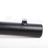 it also smooths out the airflow and has an increased diameter to maximise the volume of air being forced into the engine to aid extra performance
