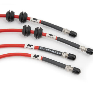 <p>A set of 4&nbsp;ultra-high performance brake lines for the Mini F56 JCW. These are a direct replacement/upgrade for the OEM brake line set and require no further modifications to fit.</p>