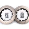 <li>2-piece floating rotors CNC machined lightweight forged billet aluminium rotor hats/bells</li>