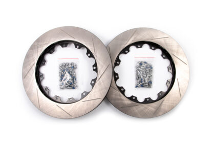 <li>2-piece floating rotors CNC machined lightweight forged billet aluminium rotor hats/bells</li>