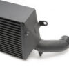 in order to accept the enormous race intercooler. This in-turn when compared to the weight of the standard OEM intercooler and crash bar