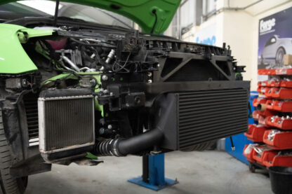 meaning the additional weight has no detriment to performance and is far outweighed by the power gains achieved when it is installed.&nbsp;After our skilled fabricators have carefully crafted this piece of automotive artwork