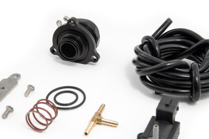 <p>The Forge valve solution is available in either Atmospheric where a noise is heard when the throttle is lifted or the Factory type non noise recirculating valve.</p>
