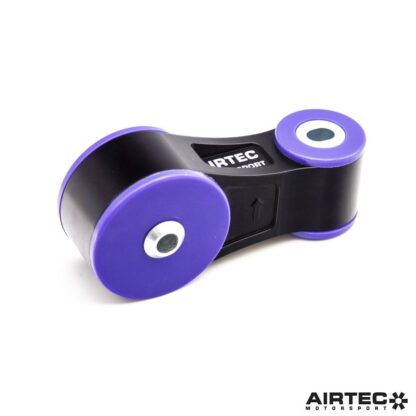 anodised black finish with engraved logo.Accompanying the mount is a much stiffer polyurethane bush insert that radically reduces engine movement. As a result