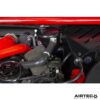 which allows the catch can to attach neatly in place.The can itself features an internal baffle and dipstick