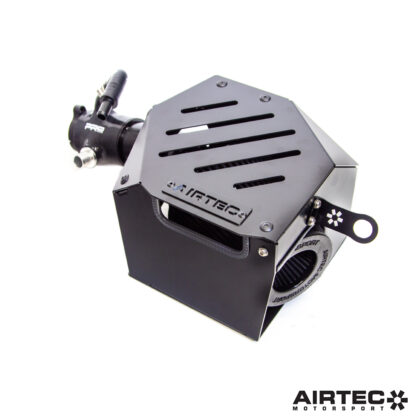 we’ve created a comprehensive solution to improving the car’s original air intake system to allow more flow whilst maintaining low intake temperatures