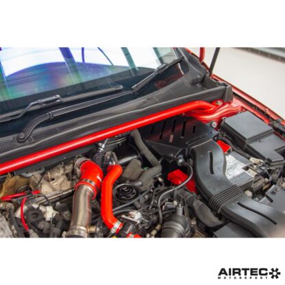 before securing to our alloy intake pipe and large cotton air filter