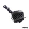 the comprehensive kit also includes a replacement aluminium intake pipe. To ensure the new air filter suffers less with heat soak issues from the confines of the engine bay