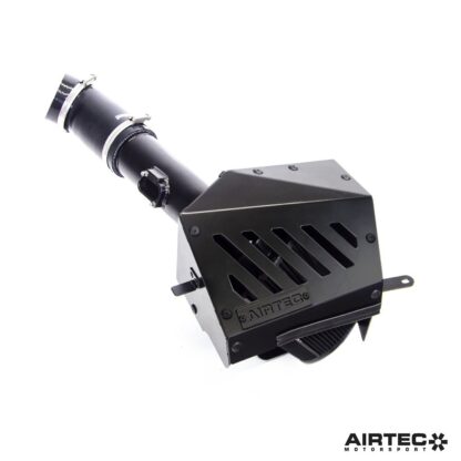 the comprehensive kit also includes a replacement aluminium intake pipe. To ensure the new air filter suffers less with heat soak issues from the confines of the engine bay