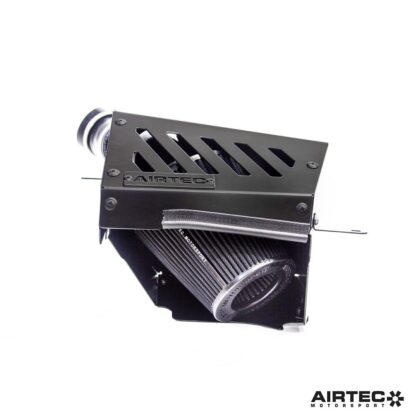 the laser cut heat shields provide a barrier from the heat of the engine and is fed cold air from the original front intake.The result is increased power