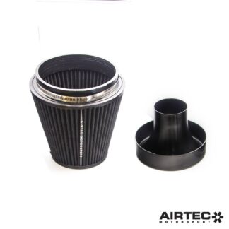 <p>Cosworth Grp A Cone filter with Polished alloy trumpet