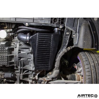 as well as step-by-step instructions.The testingMeasuring heat rejection levels and intake temperatures during back-to back testing on the road over eight consecutive runs showed that with the secondary intercooler in place