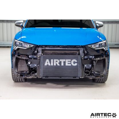 the intercooler makes full use of the vehicle’s entire front grille area while still retaining the towing eye feature.Available in a high-quality powder coated black finish