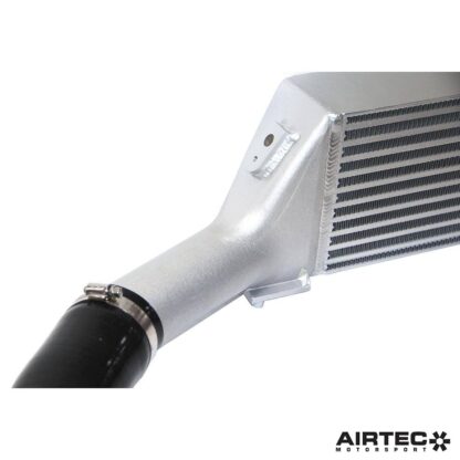 this means less welding and a stronger intercooler