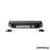 the HUGE 90mm core and smooth flowing end tanks has been tested and proven to lower intake temps.Bolts onto the bottom of the radiator cradle so there isn't major weight added onto the standard radiator mounts like other alloy intercoolers on the market.Comes with full brackets and all fixtures and fittings included.Available in natural silver or Pro-Series satin black finish for that ultimate stealth look. Still as easy to fit and improved high-flow design. Dimensions:Width: 325mm Height: 165mmDepth: 90mmCapacity: 4.8 litresRegistered Design Right number: Application Pending AIRTEC part no: ATINTVOL2