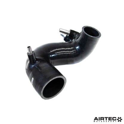 these replace the original intake hoses that go from the air boxes to the turbos. Made from high-quality silicone the improved design offers increased capacity as well as smoother internal flow and can work with either the original air boxes or our AIRTEC Motorsport induction kit.The result is improved throttle response