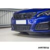 external oil cooler neatly behind the upper grille area without affecting or intruding the enclosed space. The package includes an AIRTEC Motorsport oil cooler