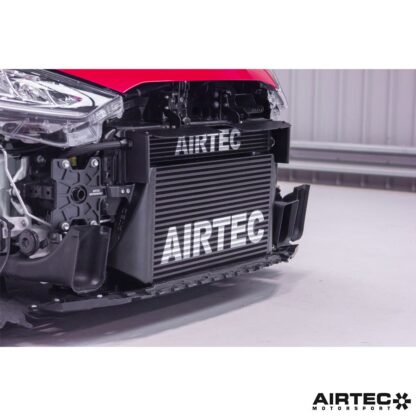 the comprehensive kit also features laser-cut aluminium ducting to force cold air through the cooler. This allows it to fit with our Stage 3 intercooler kit (our Stage 1 oil cooler does not fit with the Stage 3 intercooler) to create the ultimate cooling package.The package includes a large AIRTEC Motorsport oil cooler with ducting