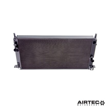 these help position & fitting @ the same time stop twisting of the radiator while trying to fit.Features of AIRTEC 40mm core alloy Radiator.All Alloy construction with a 40mm core compared to fords 30mm core & still thicker than most aftermarket radiatorsReduce coolant temperatures by 10-15 degrees mainly down to its huge 40mm core