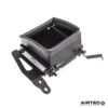 oil temperatures reached 123 degrees. We needed to address the car's entire cooling system if we were going continue to modify and track our Yaris.The solutionDeveloped in-house at AIRTEC HQ in the UK we designed a series of new products to address the cooling issues when pushed to the limit. This additional turbo cooler fits neatly behind the fog light (requires removal) and utilises laser-cut aluminium ducting to force cold air through the radiator. To create a flow path and further improve cooling