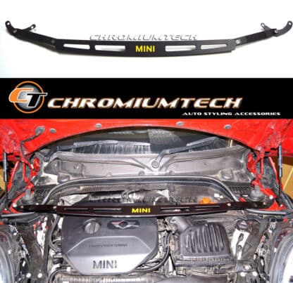 Chromiumtech MK3 BMW Mini Cooper/S/ONE Aluminum FRONT STRUT BRACE BAR Petrol F55 F56 F57