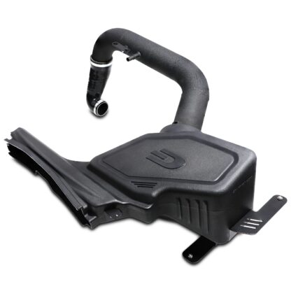 we recommend removing the upper radiator shroud located behind the front bumper and opening up the passenger side slam panel air feed. 