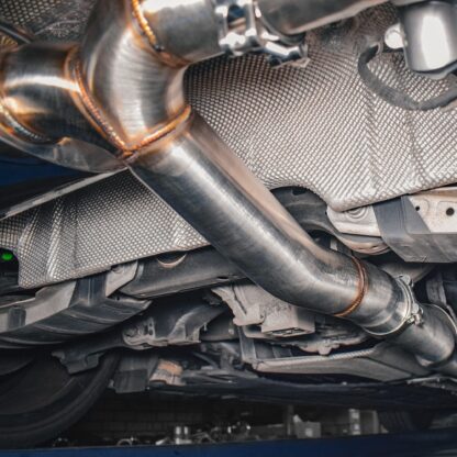 This system may require GPF bypass software on vehicle ECU.