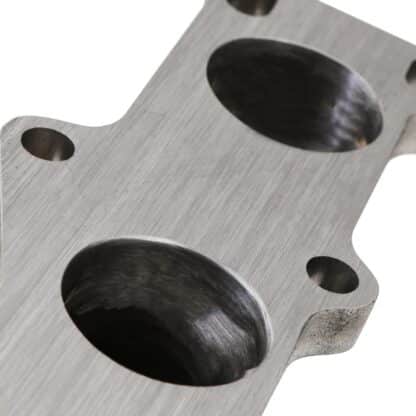 Please note – The OEM manifold uses a hard line system which needs to be replaced with the supplied braided hose setup when fitting this item