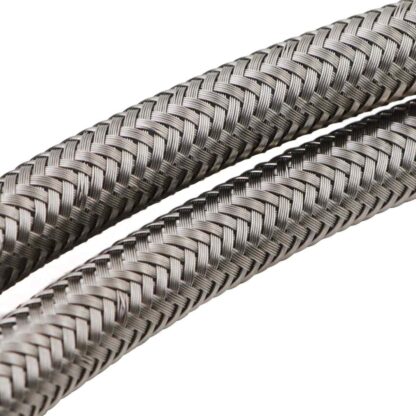 Please note – The OEM manifold uses a hard line system which needs to be replaced with the supplied braided hose setup when fitting this item