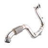Built in flexi joint helps reduce exhaust strain