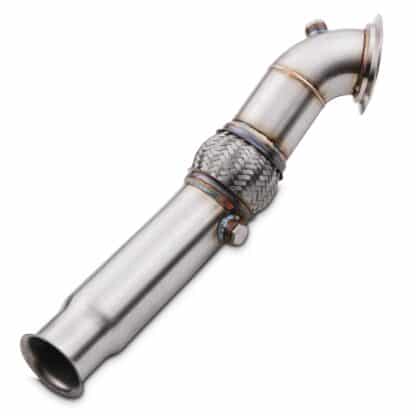 Gravity Performance decats instantly increase power by allowing exhaust gasses to exit the vehicle quicker. Our decats are designed to be direct replacements for the OEM catalytic converter