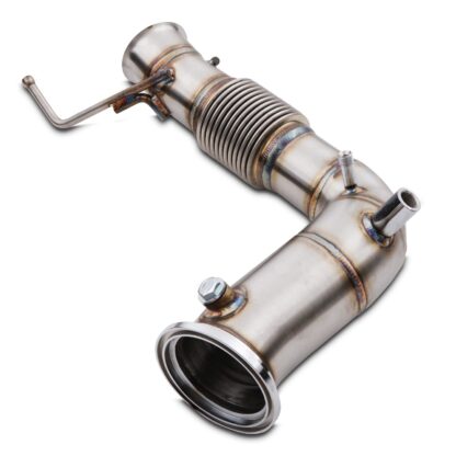 Gravity Performance decats instantly increase power by allowing exhaust gasses to exit the vehicle quicker. Our decats are designed to be direct replacements for the OEM catalytic converter