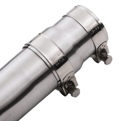 Mandrel bent and fully TIG welded for strength and durability