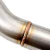 Mandrel bent and fully TIG welded for strength and durability