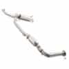 Designed to fit the OEM tailpipes moulded into the bumper