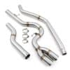 Gravity Performance exhaust systems are designed in house to fit OEM mounting points for perfect fitment. Our Gravity Performance exhausts enhance the sound of your car with a captivating exhaust note while also increasing performance.